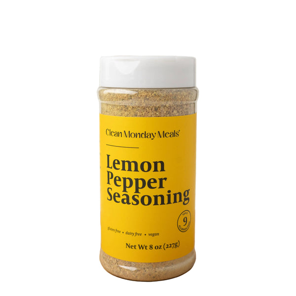 Lemon Pepper Seasoning: Standard-8oz