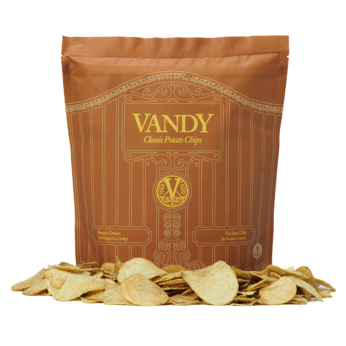 Vandy chips,French onion , 5oz Bag