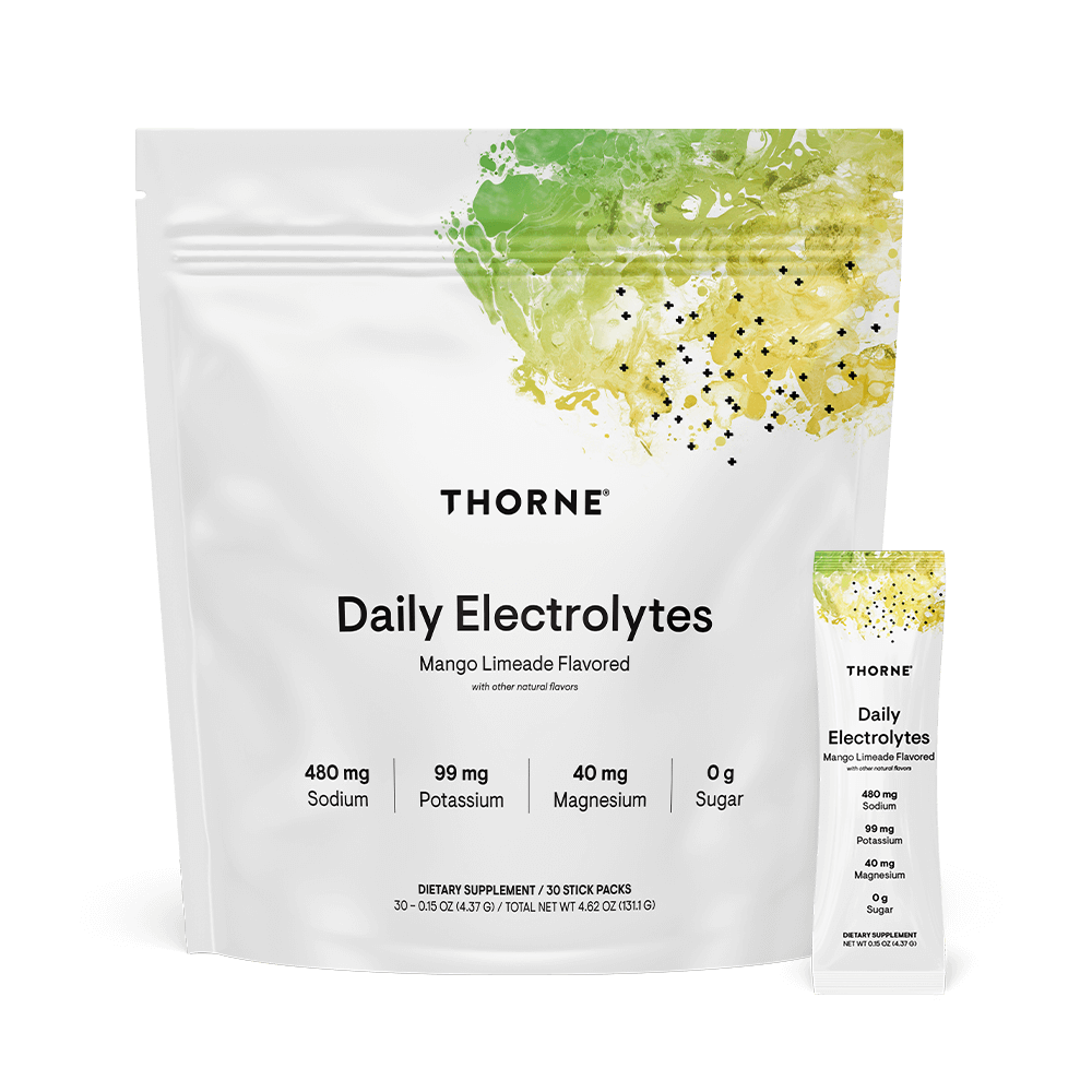 Thorne daily electrolytes - mango limeade
