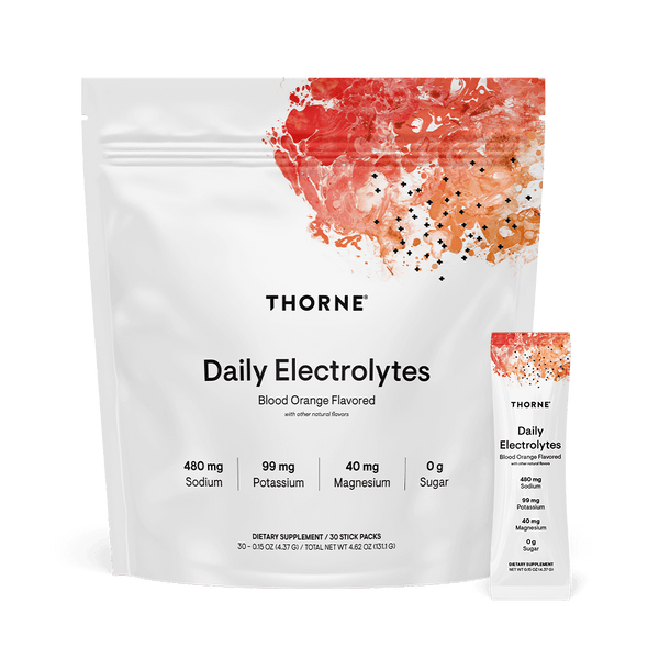 Thorne daily electrolytes - blood orange