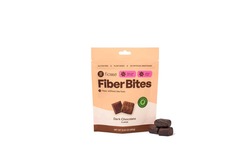 Fiome Fiber Bites – Dark Chocolate 15 bite bag