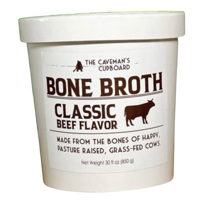 Bone Broth - white background