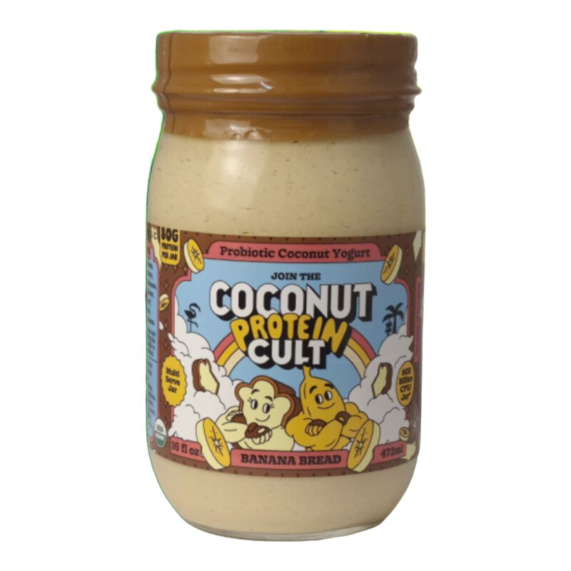 Coconut cult - Banana Bread - white background