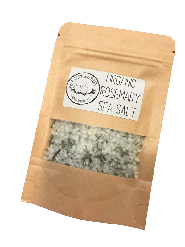 Organic Rosemary Sea Salt