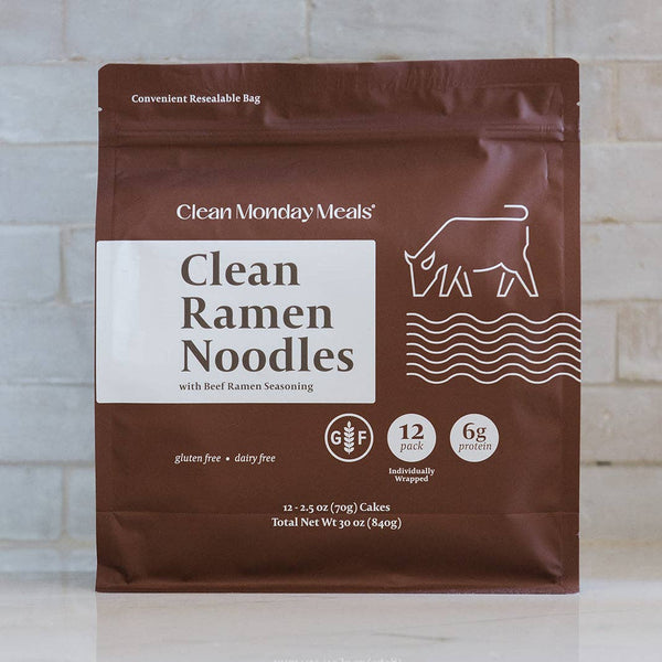 Clean Ramen Noodles: Beef