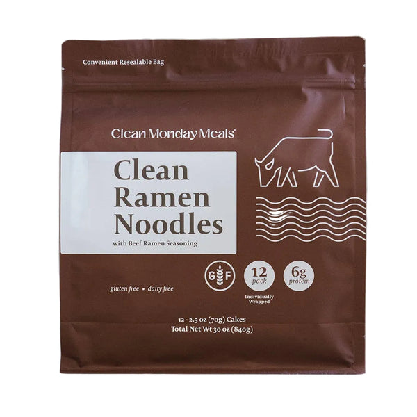 Clean Ramen Noodles: Beef