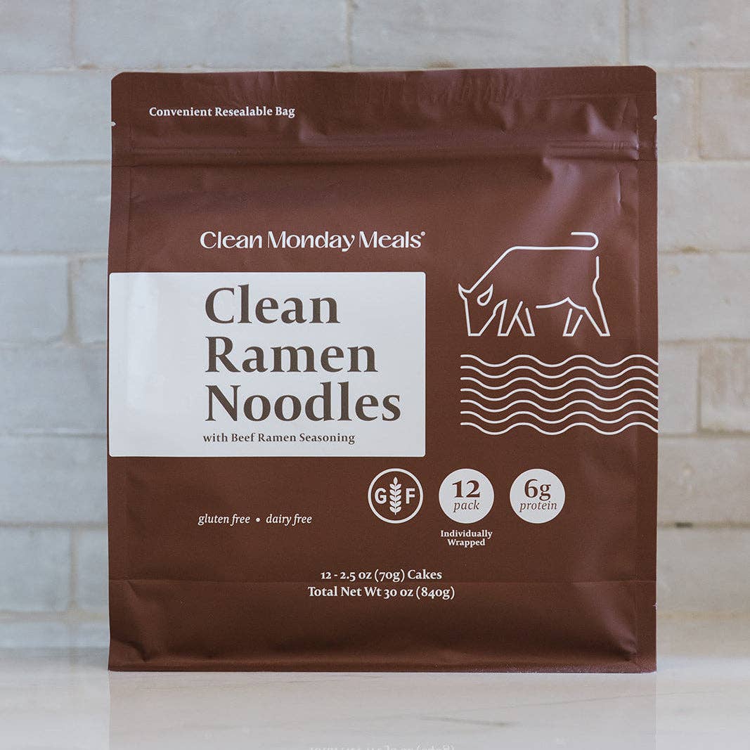 Clean Ramen Noodles: Beef