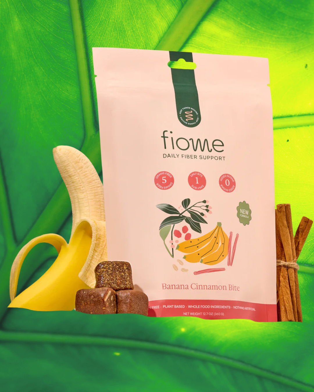 Fiome fiber bite BANANA CINNAMON