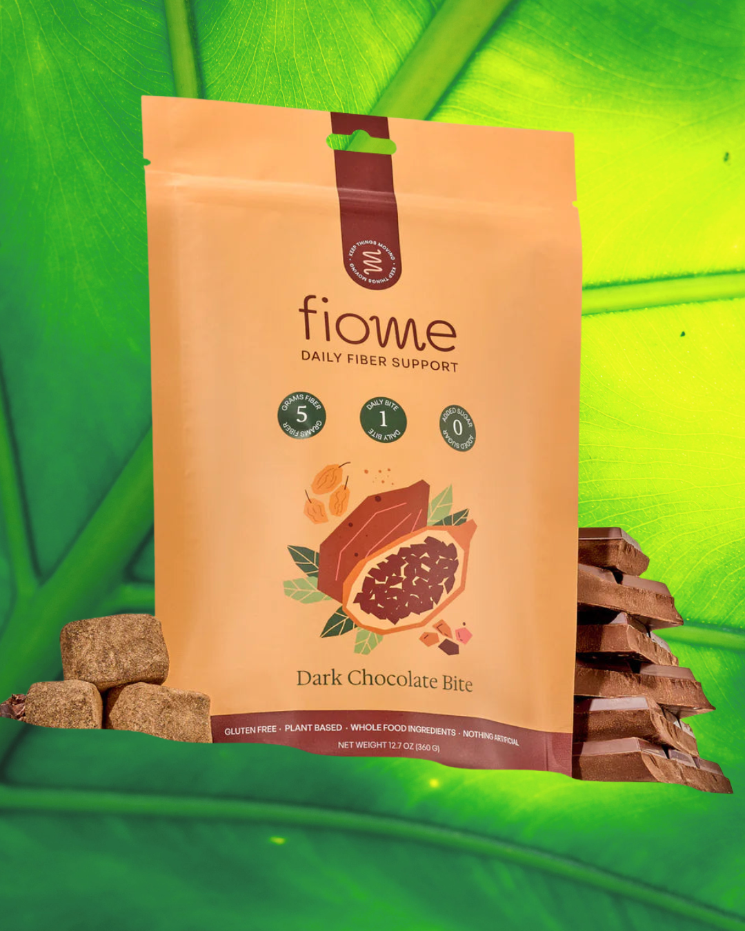 Fiome fiber bite DARK CHOCOLATE