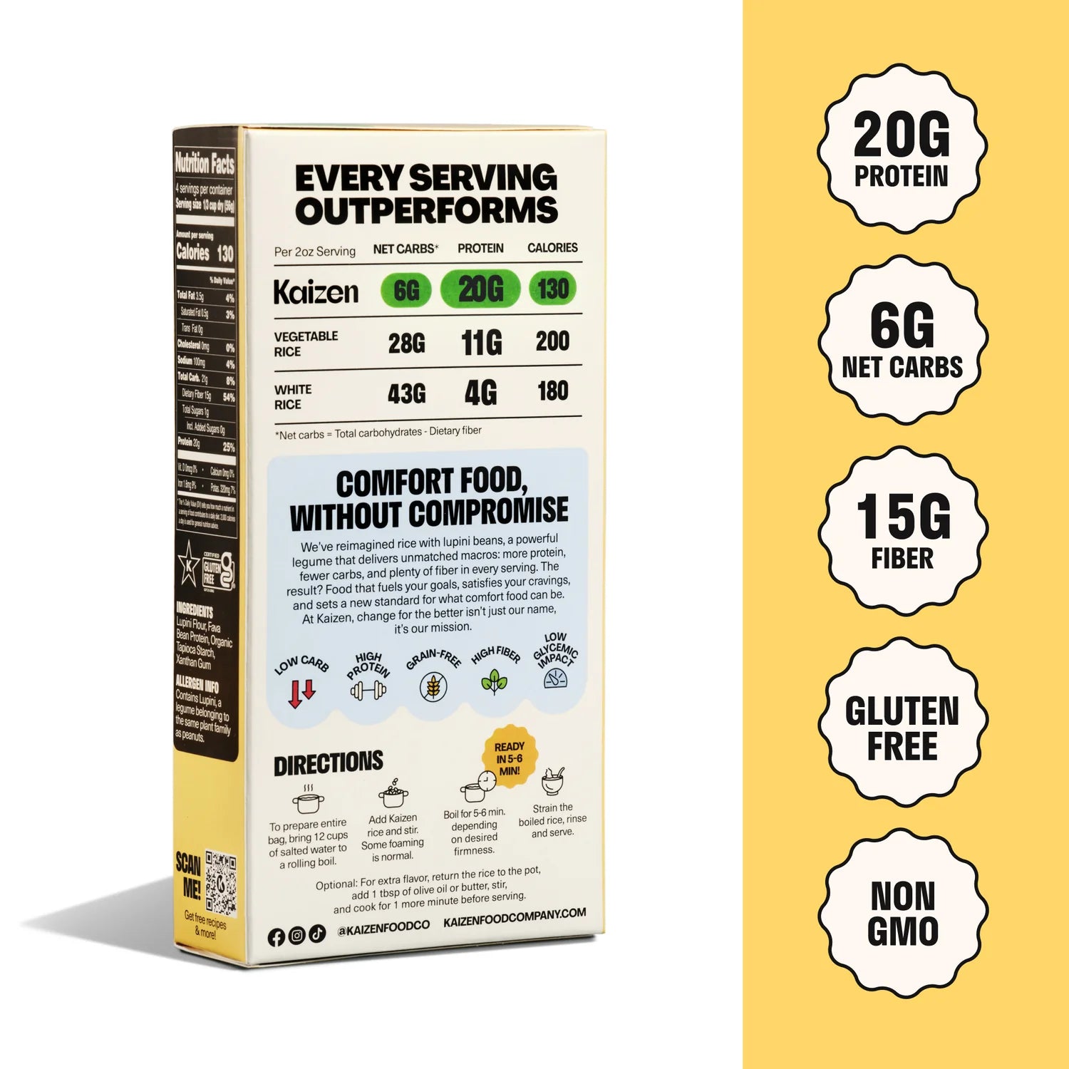 Kaizen protein rice - original