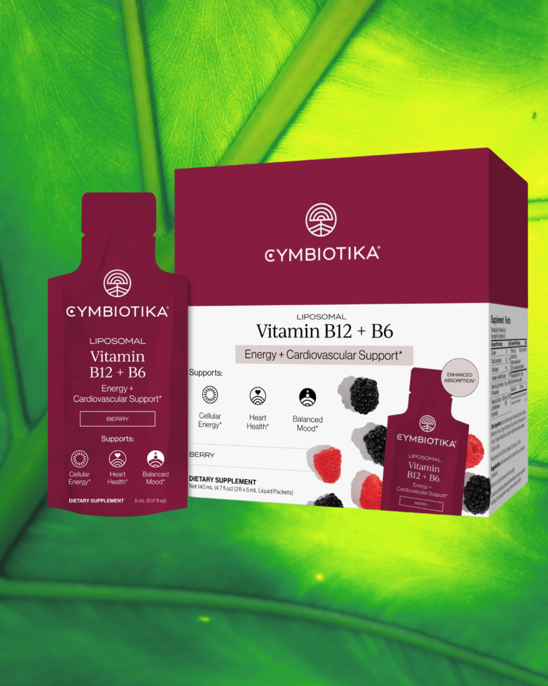 Liposomal Vitamin B12 + B6