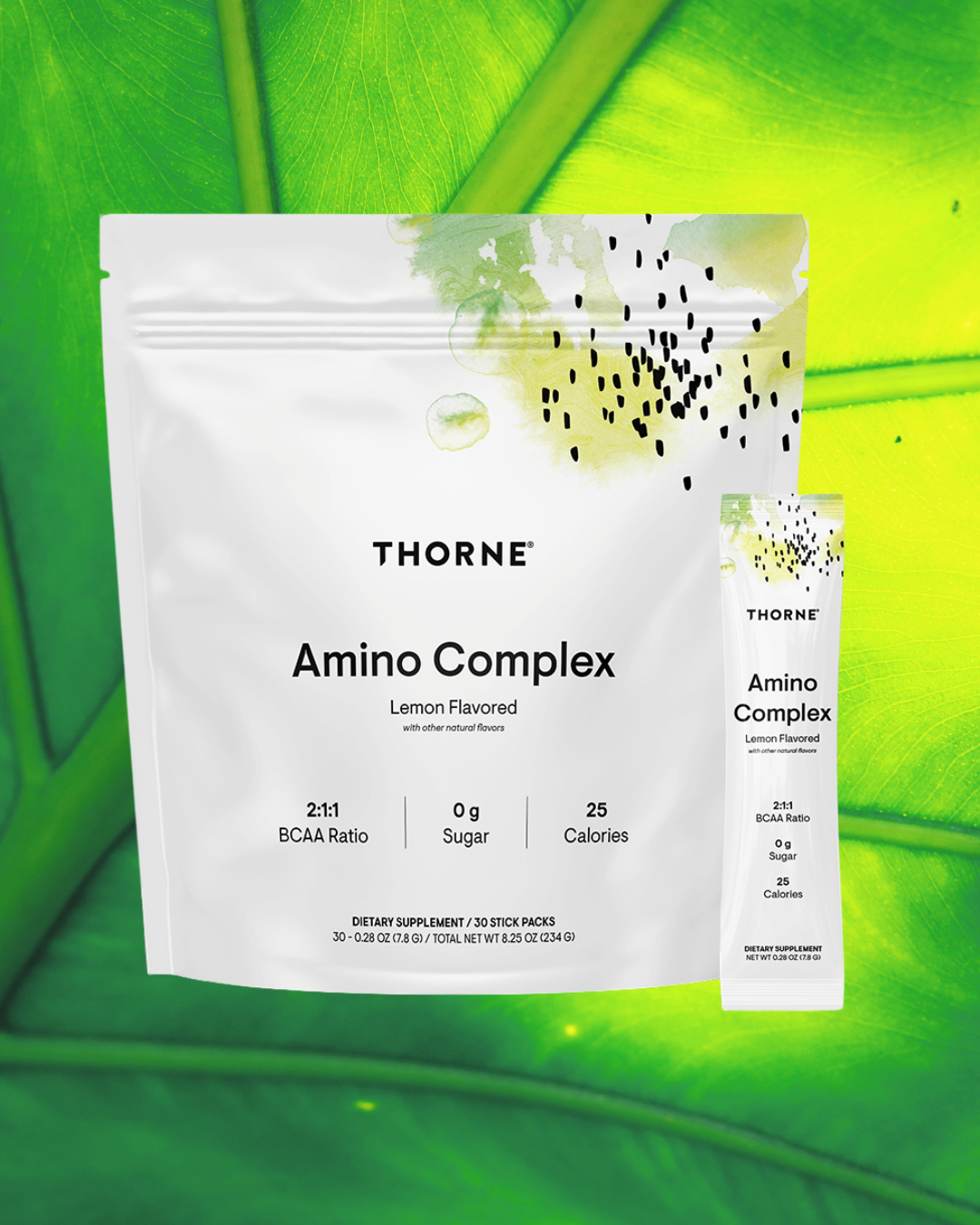 Thorne amino complex - lemon - travel sticks