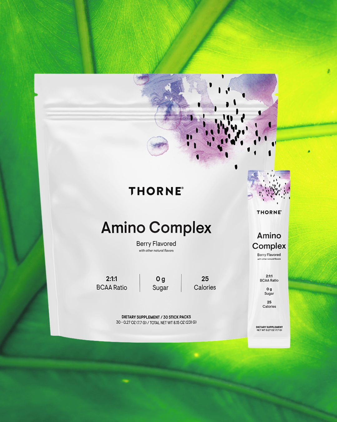 Thorne amino complex - berry - travel sticks