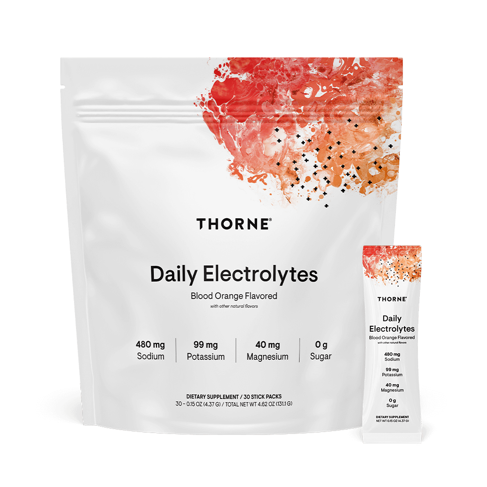 Thorne daily electrolytes - blood orange