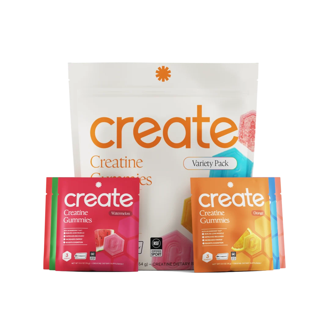 Create creatine gummies - Variety
