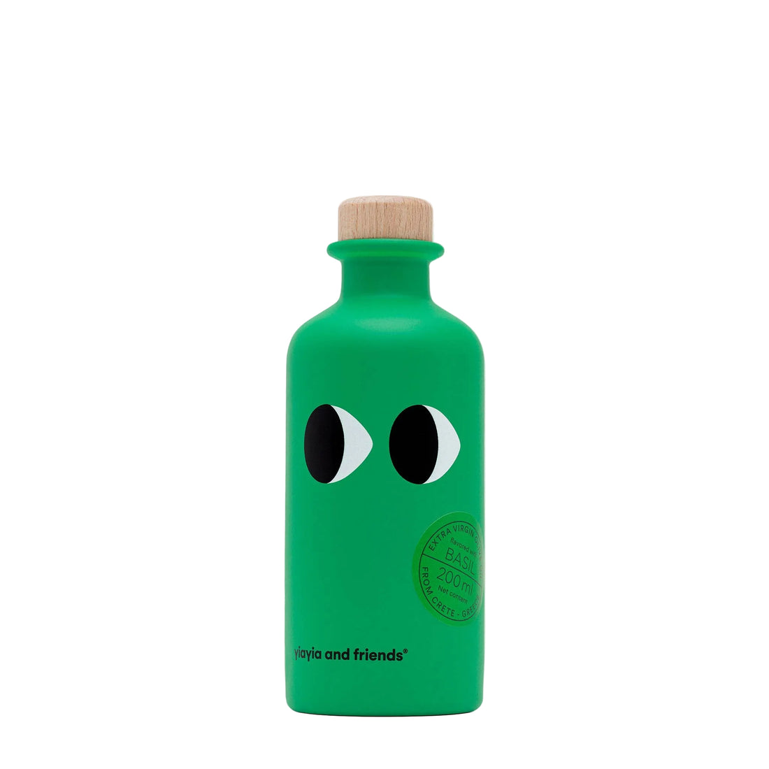 Extra Virgin Olive Oil with basil