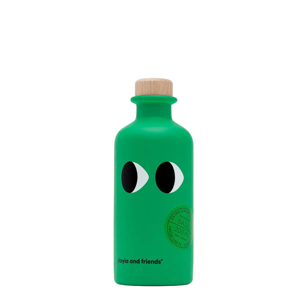 Extra Virgin Olive Oil with basil