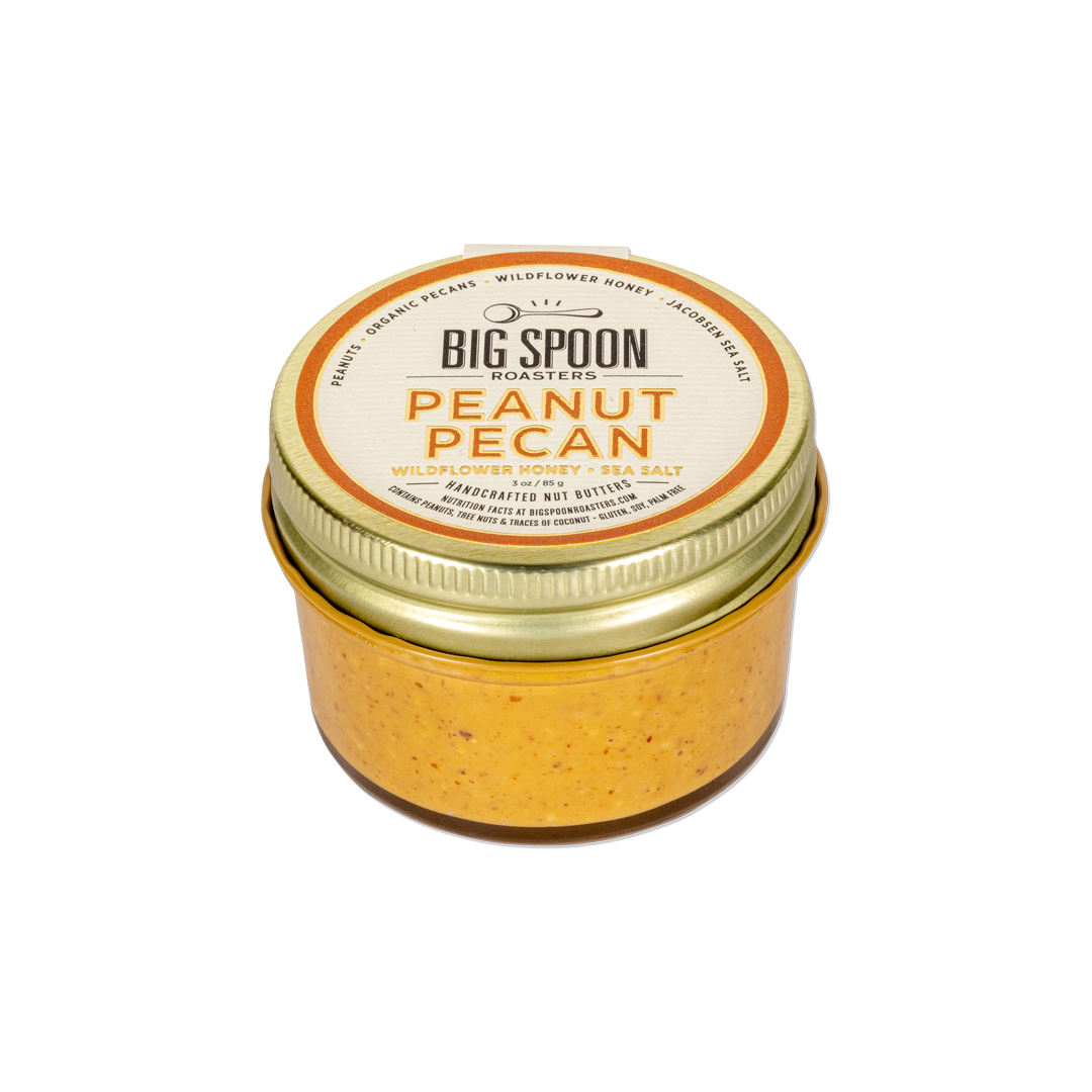 Peanut Pecan Butter with Wildflower Honey