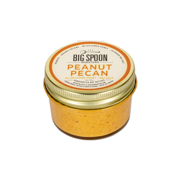 Peanut Pecan Butter with Wildflower Honey