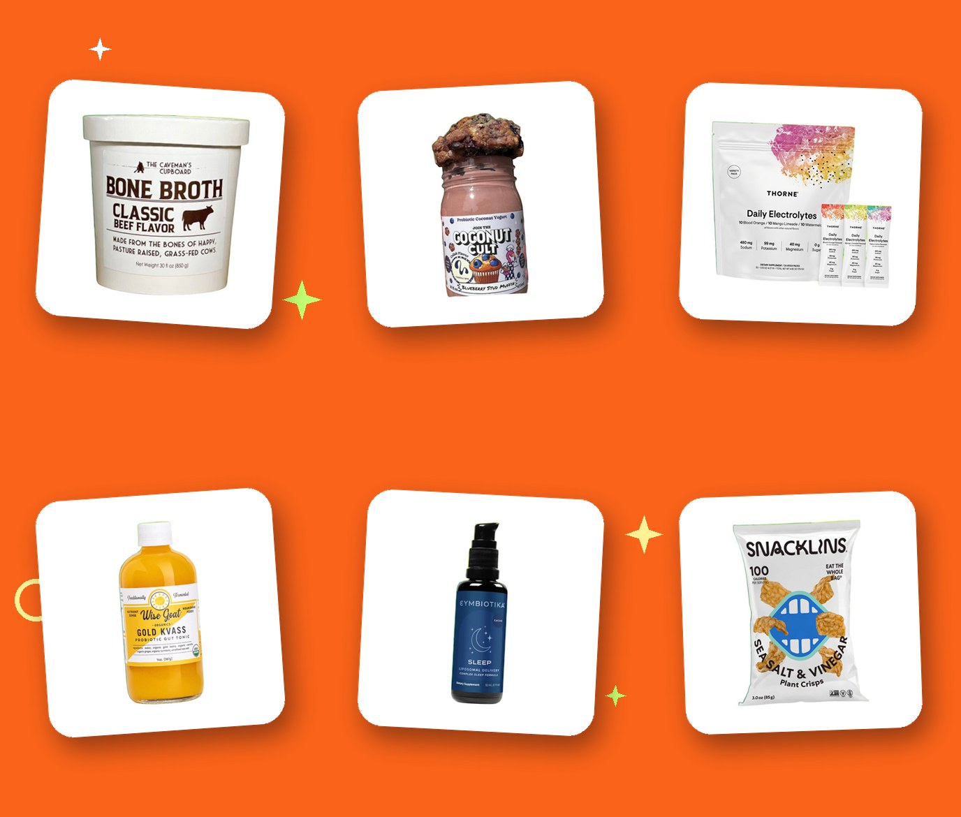 A curated Malbox of wellness groceries